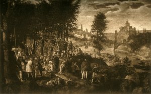 O Sermão de São João Batista, c1550, 1903. de Unbekannt