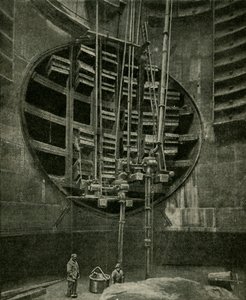 O eixo que conduz à entrada do túnel de Blackwall, 1901. de Unbekannt