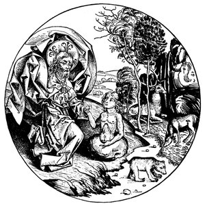 O sexto dia da criação, 1493 de Unbekannt