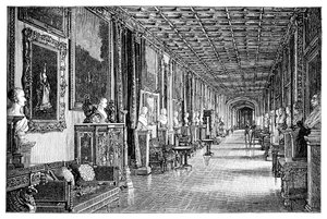 Corredor do sudeste, Castelo de Windsor, 1900 de Unbekannt