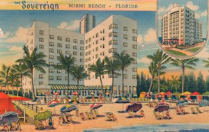 O soberano. Miami Beach, Flórida, c1940s de Unbekannt