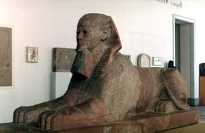 A Esfinge da Rainha Hatschepsut, 1450 de Unbekannt