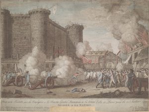 A Tomada da Bastilha em 14 de julho de 1789, 1789 de Unbekannt