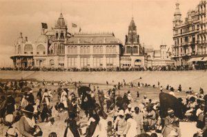 A costa e o Kursaal, c1928 de Unbekannt