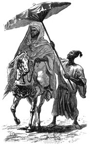 O sultão de Marrocos, c1890 de Unbekannt