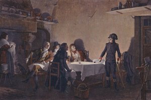 A Ceia de Beaucaire, 1793, 1896 de Unbekannt