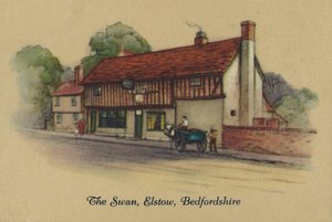 O cisne, Elstow, Bedfordshire, 1939 de Unbekannt