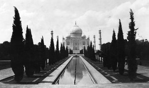 O Taj Mahal, Agra, Índia, 1916-1917 de Unbekannt