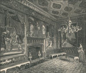 A sala de tapeçaria, 1886 de Unbekannt