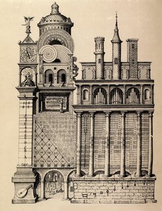 O Templo da Música de Robert Fludd, 1617 de Unbekannt