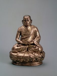 O terceiro Dalai Lama Sonam Gyatso 1543-1588, séculos XVI-XVII de Unbekannt