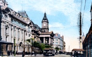 A nova extensão da Prefeitura, Melbourne, Austrália, 1912 de Unbekannt