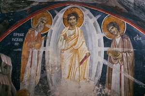 A Transfiguração de Jesus, século XIII de Unbekannt