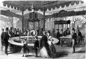 A seção dos Estados Unidos da Exposição Internacional de Paris, 1867 de Unbekannt