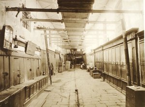 As linhas comerciais superiores na Praça Vermelha, Moscou, Rússia, 1886 de Unbekannt