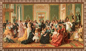 A Família Real Vitoriana, 1887 de Unbekannt