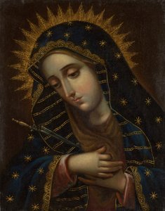 A Virgem das Dores, século XVIII. de Unbekannt
