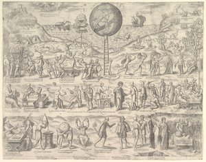 O mundo, gaiola dos tolos, século XVI. de Unbekannt