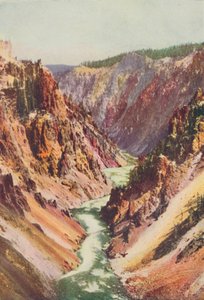 O rio Yellowstone, 1916 de Unbekannt