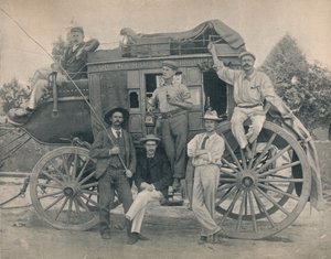 O treinador do Zambesi, c1900. de Unbekannt
