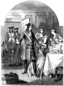 A prisão da princesa Clementina 1702-1735, século 18 século 19 de Unbekannt