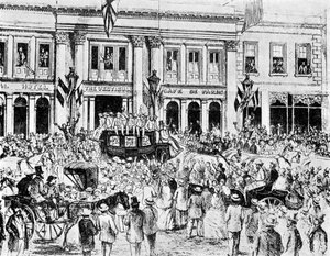 A chegada do primeiro time de críquete inglês na Austrália, 1861 1912 de Unbekannt