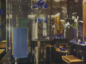 O banheiro da Gayfere House, Londres, 1936 de Unbekannt