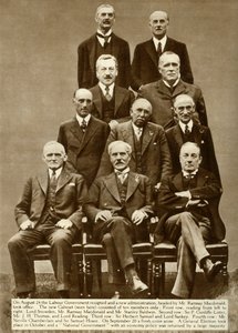 O gabinete de Ramsay MacDonald, 1931, 1935. de Unbekannt