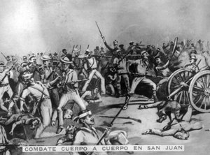 O combate de San Juan, 1898, 1920 de Unbekannt