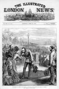 A capa do The Illustrated London News, 24 de abril de 1875 de Unbekannt
