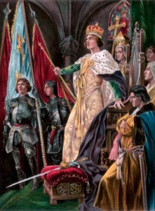 A exortação dirigida a Eduardo IV, Westminster, 29 de junho de 1461, 1902 de Unbekannt