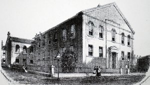 O exterior da Igreja Metodista Unida Livre de Unbekannt