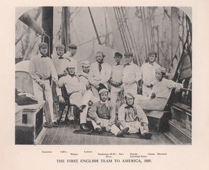A primeira equipe de críquete inglesa a visitar a América, 1859 1912 de Unbekannt
