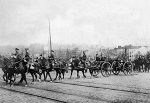As primeiras unidades da Força Expedicionária Britânica em Boulogne, norte da França, 1914 1920 de Unbekannt