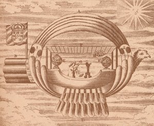 O navio voador, c1709 1919 de Unbekannt