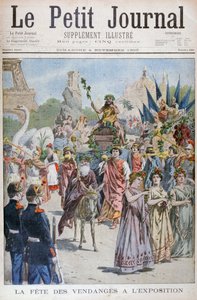 O festival da colheita da uva, Exposição Universal de 1900, Paris, 1900 de Unbekannt