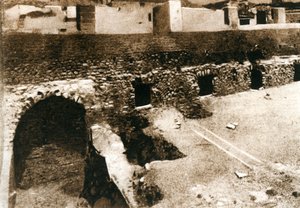O grande terraço no criptoportico, Pompéia, Itália, c1900s de Unbekannt