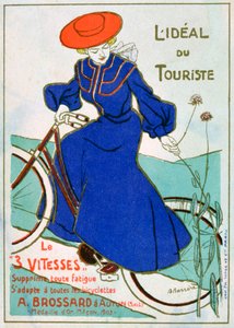 A bicicleta turística ideal, Brossard, 3 velocidades, 1903 de Unbekannt