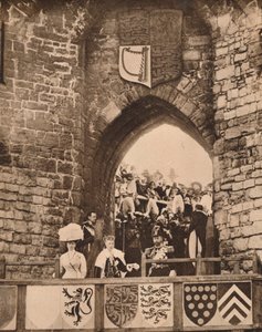 A investidura do príncipe de Gales no castelo de Caernarvon, 13 de julho de 1911 1935 de Unbekannt