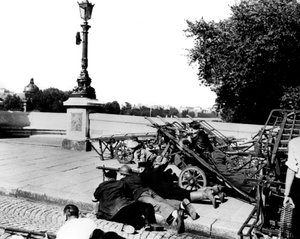 A libertação de Paris, agosto de 1944 de Unbekannt
