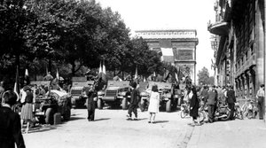 A libertação de Paris, agosto de 1944 de Unbekannt