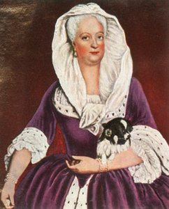 A mãe de Frederico, o Grande, 1726, 1936. de Unbekannt