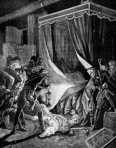 O assassinato do czar Paulo I da Rússia, março de 1801 1882-1884 de Unbekannt