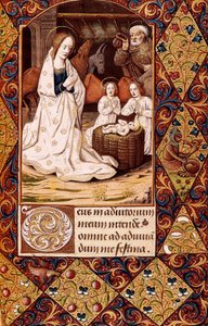 A natividade (miniatura) de Unbekannt