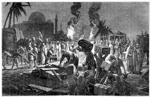 A rota terrestre, Boulak, Egito, 1900 de Unbekannt