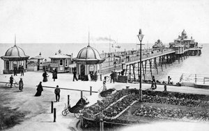 O cais de Eastbourne, East Sussex, c1900s-c1920s de Unbekannt