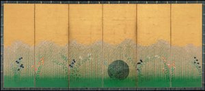 A planície de Musashi, ca 1760 de Unbekannt