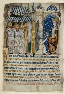 O envenenamento do rei João, século XIII de Unbekannt