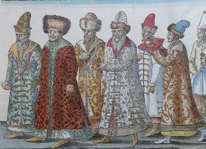 Os governantes de Moscou. Grão-Duque Ivan III, Vasili III Ivanovich, Ivan IV, o Terrível e sua Amba de Unbekannt