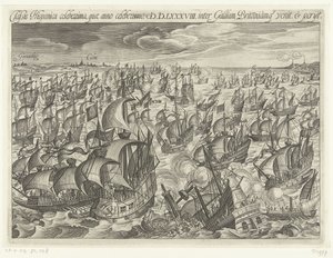 O naufrágio da Armada Espanhola em 1588, 1601 de Unbekannt